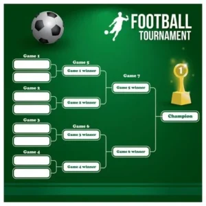 football tournament poster background