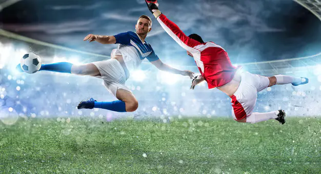 football players vs soccer players