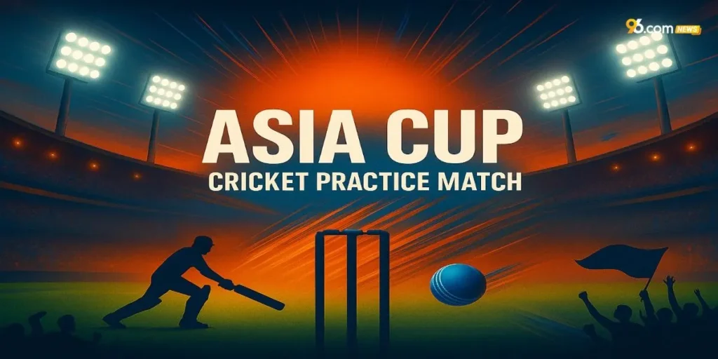 Asia Cup Cricket Practice Match