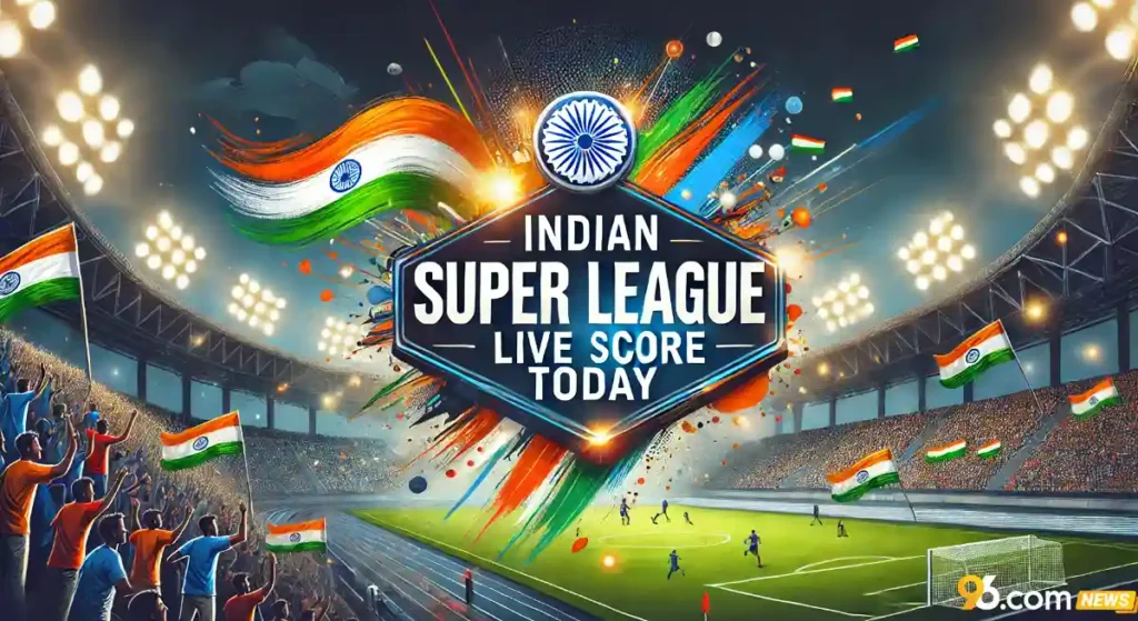 indian super league live score today