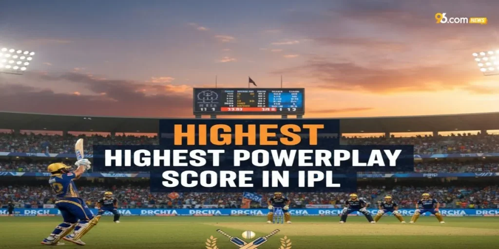 Highest Powerplay Score in IPL