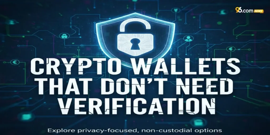 Crypto wallets that don't need verification