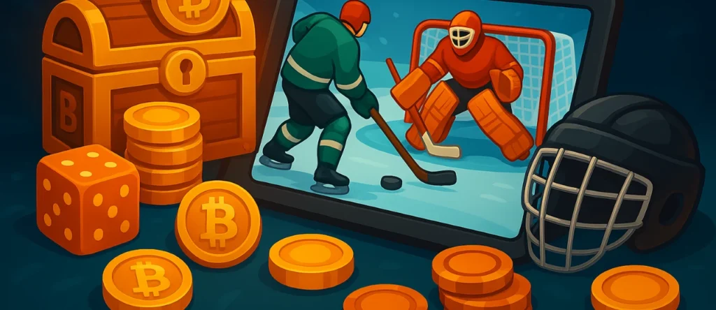 NHL Crypto Betting 2026 – Best Sites, Odds & How to Bet